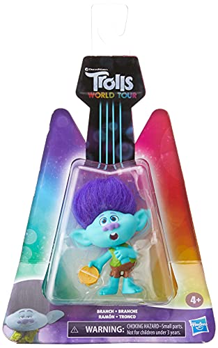 DreamWorks Trolls World Tour Branch, Puppe mit Tambourin, Spielzeug zum Film Trolls World Tour im Sale